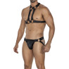 CUT4MEN Jockstrap Snap Noir